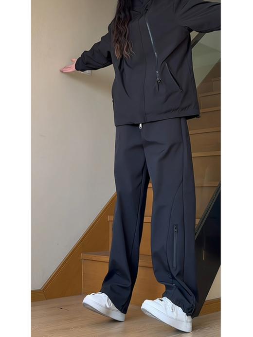 裁缝学苑QL08 情侣软壳冲锋裤纸样新款户外工装裤子男女同款样板 商品图2