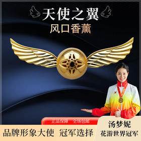 汽车空调出风口香水天使之翼车载香薰车内装饰持久淡香氛器