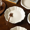 摩登主妇白色陶瓷盘子家用菜盘2025新款餐具高级感西餐甜品早餐盘 商品缩略图0
