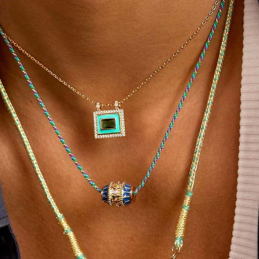 北京仓｜MYA-BAY-TURQUOISE EL PASO-绿松石色 项链［比利时设计师］ 商品图3