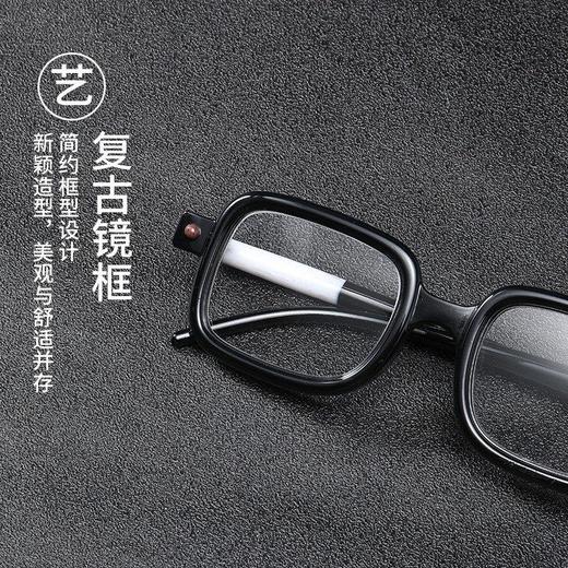热卖爆款全新德式工艺手工粗框端老花镜男时尚防蓝光质感大框眼镜 商品图1