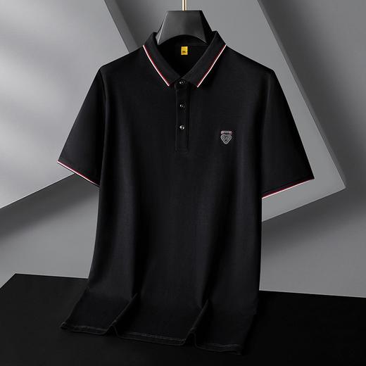 【100%丝光棉】大依优型大码短袖POLO衫肥佬宽松大码棉半袖夏季薄款男士加肥加大上衣休闲 商品图8