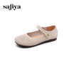 Safiya/索菲娅2025早春圆头低跟浅口百搭魔术贴透气玛丽珍单鞋SFD1111108 商品缩略图9