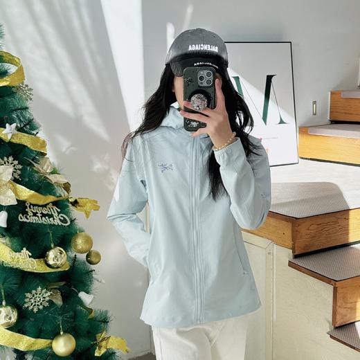 保暖连帽软壳 女短外套 商品图4