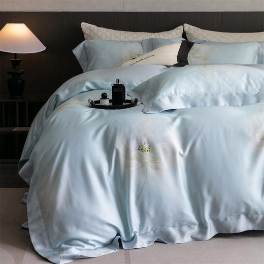 【门店同款】【新一代柔顺天丝】春夏新品奥地利进口莱赛尔玉精天丝四件套 凉感丝滑裸感套件 商品图9