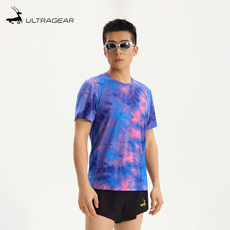 优极UG 绞缬·男女款UP竞速超声贴合跑步T恤