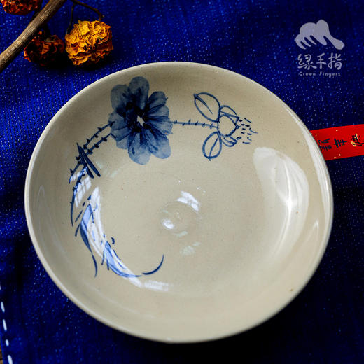 传统手绘云青陶餐具/茶具/碗/碟/杯/炖盅（浦贝陶）| 公平贸易 *Hand-Painted Cloud Blue Ceramics|  Fair Trade 商品图2