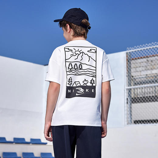 Nike 3brand 童装 夏 大童小童 短袖T恤 RWB-TE-1245 商品图2
