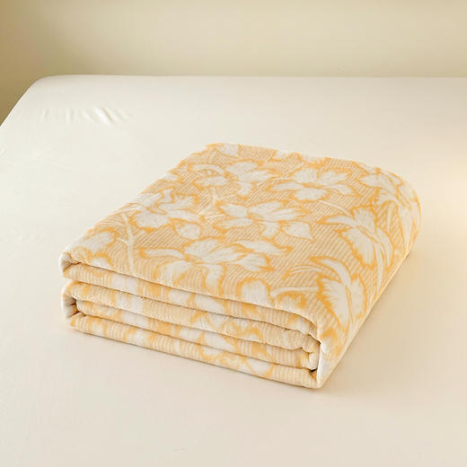 多喜爱 花开向阳法兰绒毯 商品图0