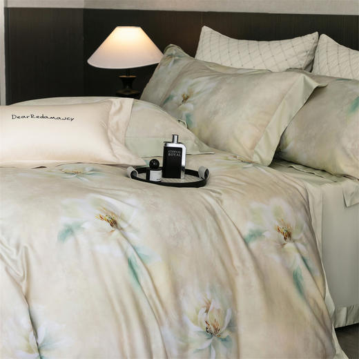 【门店同款】【新一代柔顺天丝】春夏新品奥地利进口莱赛尔玉精天丝四件套 凉感丝滑裸感套件 商品图6