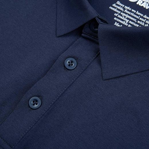 北极狐 男士户外运动速干短袖T恤 2025春夏徒步POLO衫012511097 商品图4