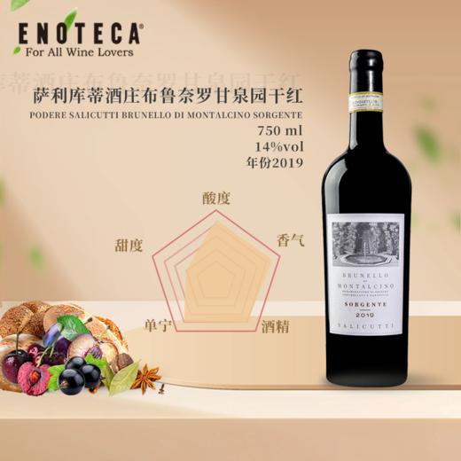 萨利库蒂酒庄布鲁奈罗红葡萄酒 商品图5