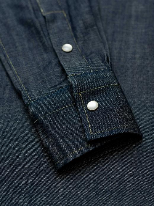 100Hands Western Shirt 原牛丹宁衬衫 商品图5