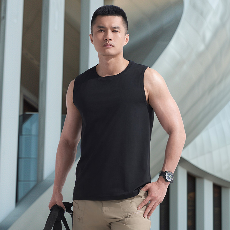 二代龙牙秘纤速干宽肩背心