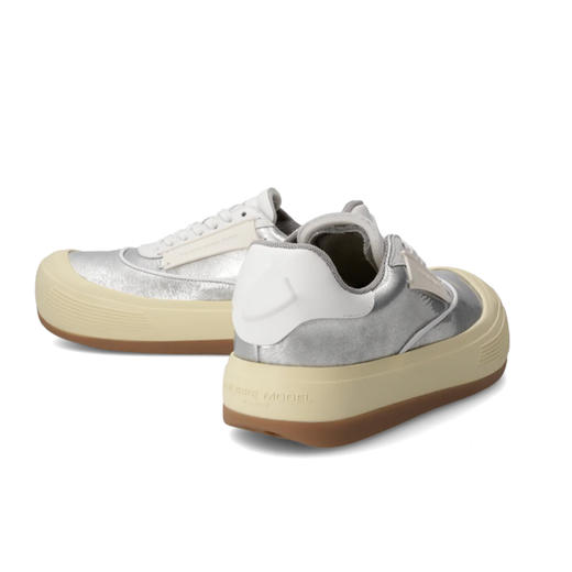 PHILIPPE MODEL 女士字母徽标 Big Model 休闲运动鞋 银色 MOLD M001 ME 商品图3