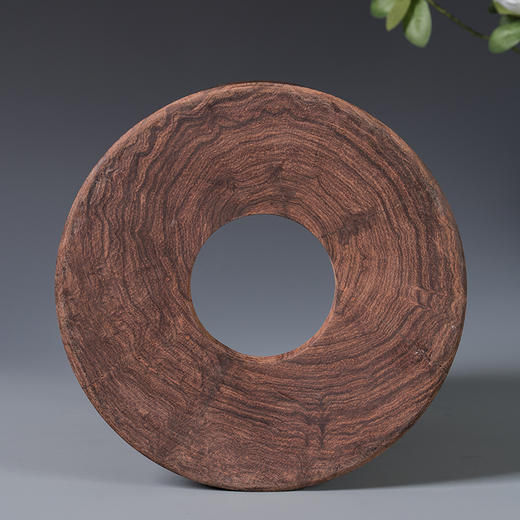 清 红木素工笔筒 商品图3