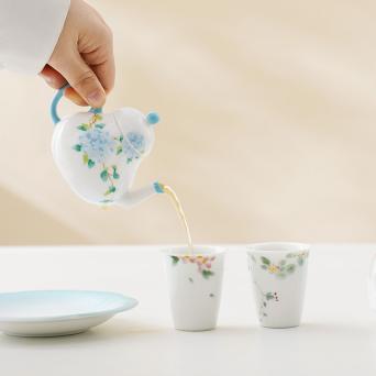 绣球花香薰梨形壶套装 商品图4