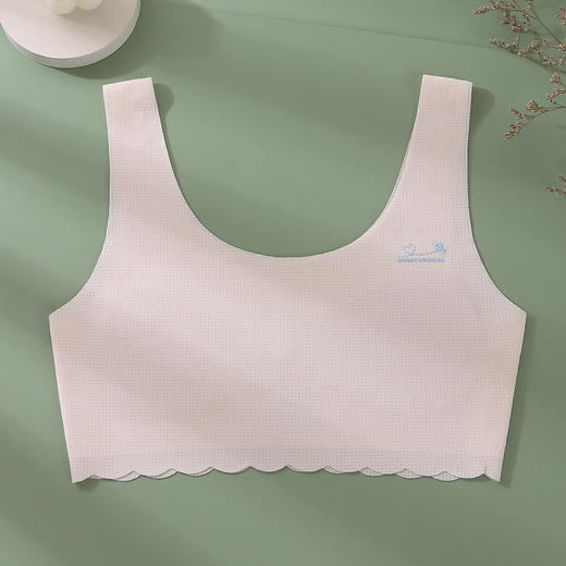 女童发育期少女文胸小学初中生大童儿童薄款女抹胸背心无痕内衣💕 商品图5