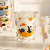 摩登主妇mototo熊猫玻璃杯咖啡杯家用水杯女高颜值刻度杯子果汁杯 商品缩略图4