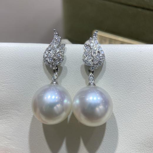 11mm-12mm澳白耳坠 商品图3