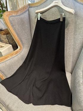 【门店同款】ENJOY秋季法式A摆针织长裙 159216727