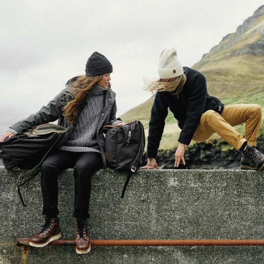 【王珞丹同款】北极狐户外冬季亲肤头帽适时尚百搭羊毛帽 78143 商品图1