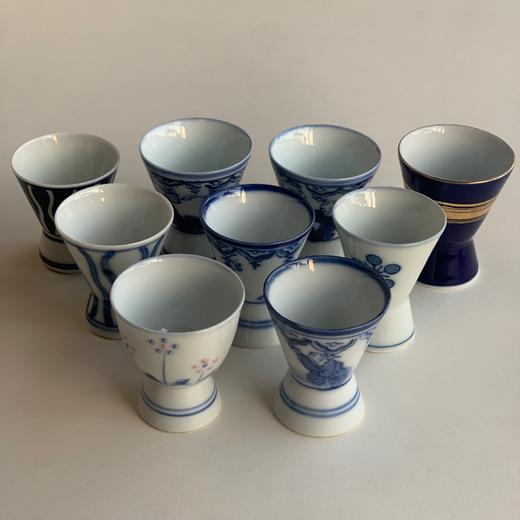 日本中古斗笠酒杯 商品图0