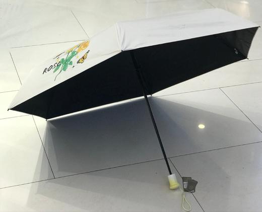 优品堂『芳华』五折黑胶遮阳伞 商品图4