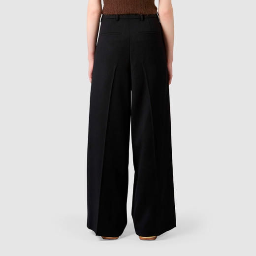 PHILIPPE MODEL 女士羊毛休闲裤 黑色 PLRD WF00 09 商品图2