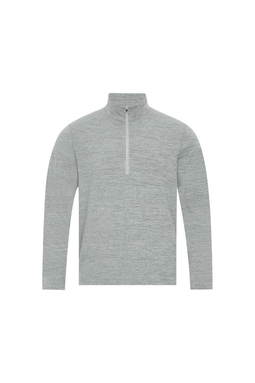 oneup半拉链立领长袖Polo 商品图5