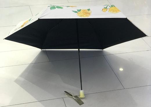 优品堂『芳华』五折黑胶遮阳伞 商品图13