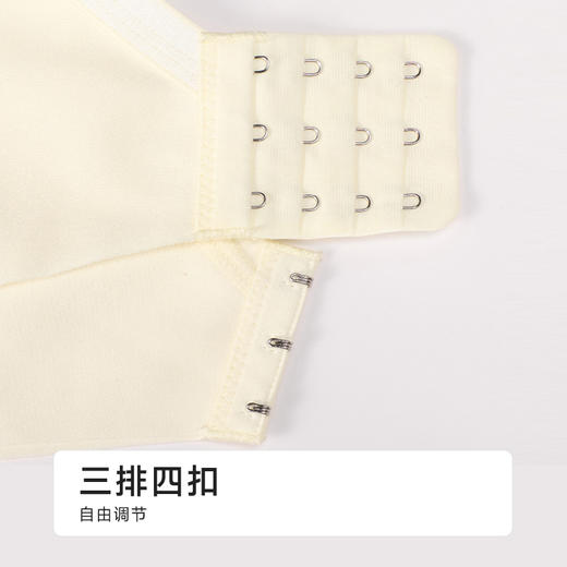 都市丽人自然舒适B杯常规内衣薄蕾丝无钢圈常规文胸LBH2M7 商品图8