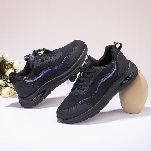 春季新款【泰和源 男女同款运动鞋】免系鞋带 防撞鞋头 透气飞织鞋面 轻盈EVA鞋底 艾草鞋垫 抗菌防臭 商品图14