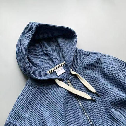 外贸原单！澳洲品牌！吊牌30美刀 折合RMB200+ 重磅470g华夫格面料 立体凹凸肌理！ 男装连帽开衫卫衣外套 三个色
尺码S-3XL 商品图8