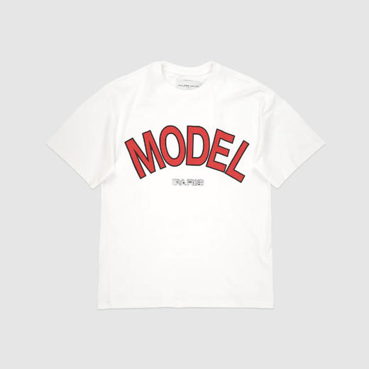 PHILIPPE MODEL 男士字母徽标印花圆领短袖T恤 白色 CTSU JM01 24 商品图0