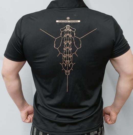 【FEELINGME-S】私教春夏POLO工服 黑金馆 商品图1