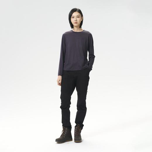 【男女同款】北极狐 户外羊毛长袖T恤衫 2025徒步运动衣012511078 商品图3