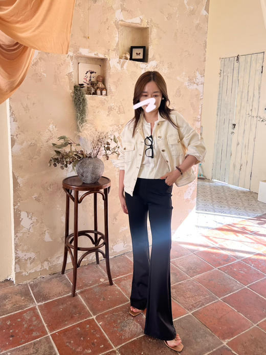 新年折扣 2502315   白色牛仔外套 弹力外套 商品图5