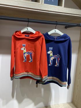 【春上新】8楼哈吉斯男童连帽卫衣 吊牌价：599