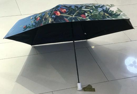 优品堂『芳华』五折黑胶遮阳伞 商品图4