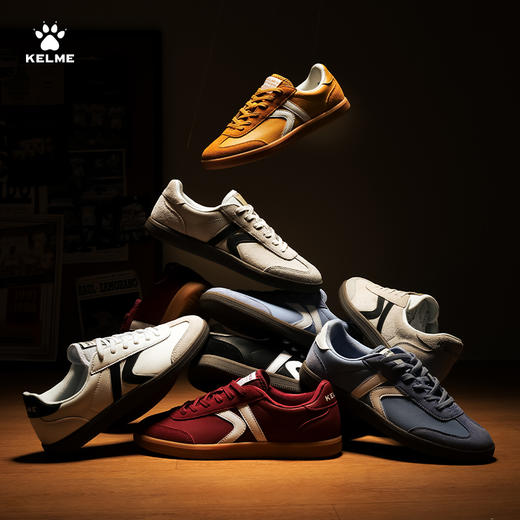 卡尔美男女同款时尚德训鞋板鞋休闲鞋 商品图4