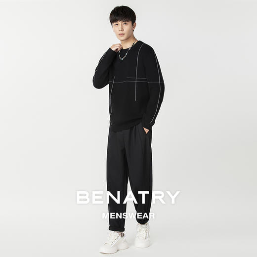 贝纳川锥形休闲裤ECP332003 商品图3