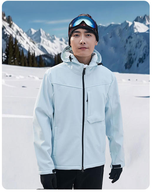 【MEATFLY】全地形冲锋衣 冲锋裤 防水 阻燃 耐磨 抗撕裂 加绒内里 户外蓄热保暖 男女同款 商品图9