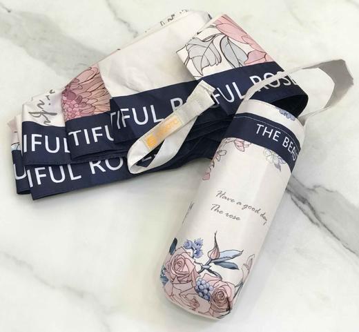 优品堂『芳华』五折黑胶遮阳伞 商品图8