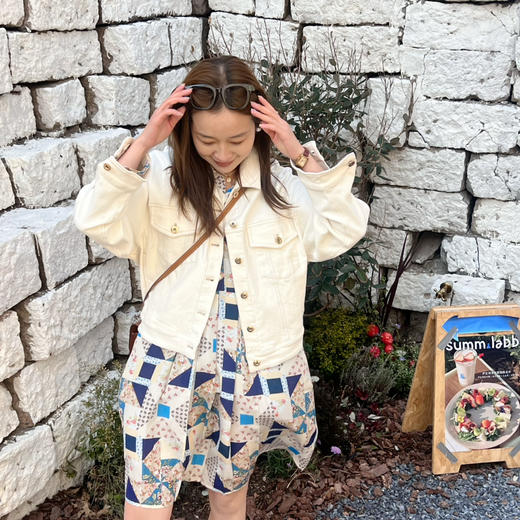 新年折扣 2502315   白色牛仔外套 弹力外套 商品图8