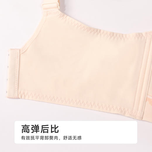 都市丽人大蜜柚完美包容内衣C:薄蕾丝软钢圈常规文胸LBH2J8 商品图7