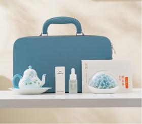 绣球花香薰梨形壶套装