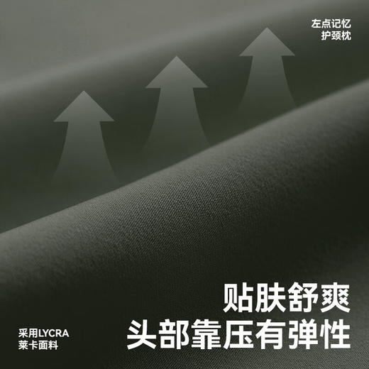 左点记忆护颈枕U型枕 ZD-UZ02-D驼峰设计360°承托颈椎家用出差 商品图3