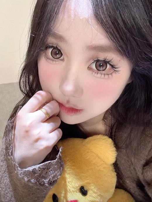 <半年抛大直径>YUKICON-珍宝珠棕-14.5mm【半年抛 0-1000度 无525/575】 商品图4