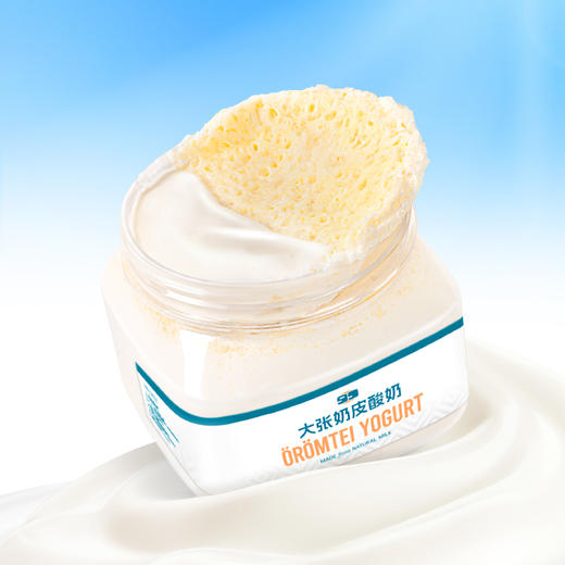 大张奶皮酸奶435ml｜单罐发酵｜益生菌酸奶13小时慢发酵 商品图0